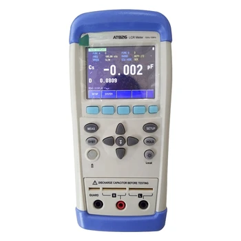 Портативный Цифровой LCR-тестер 100 кГц, измеритель емкости, Регистратор данных AT826