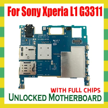 Оригинальная Разблокированная Материнская Плата Sony Xperia L1 G3311 С Системной Логикой Android Для Sony Xperia L1 G3311 С Полными Чипами