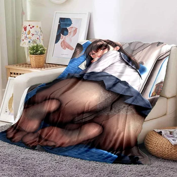 Фланель с 3D принтом Sexy Girl HD, пушистый флисовый плед, походные одеяла для детей, одеяло для дивана, Тонкое современное одеяло