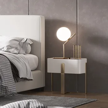 Прикроватные тумбочки для спальни, модные современные тумбочки в скандинавском стиле, гостиная, Роскошная домашняя мебель Nachttisch SR50NS