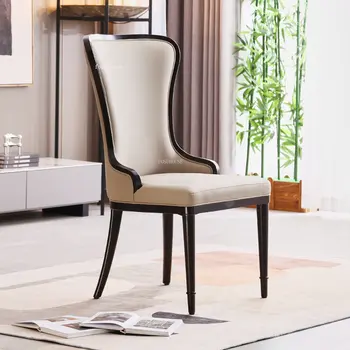 Современный стул для ресторана в отеле, мебель для столовой, Обеденные стулья из массива дерева в скандинавском стиле, Бытовая кухня, Кафе, клуб, стул со спинкой G
