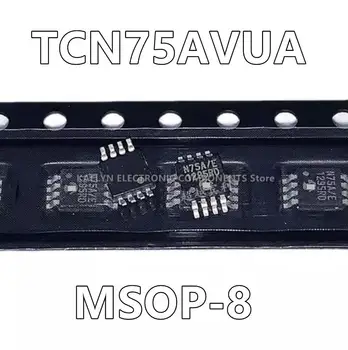 10 шт./лот TCN75AVUA N75A/E Датчик температуры Цифровой, локальный -40°C ~ 125°C 11 b 8-MSOP