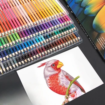 Набор карандашей масляного цвета 72/120 цветов в полипропиленовой упаковке с наполнителем толщиной 3,0 мм, который нелегко сломать. Принадлежности для рисования для студентов.