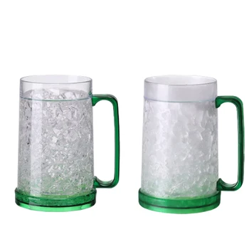 Стаканы с двойными стенками для замораживания напитков Enjoy Ice Кружки для напитков со льдом Свежевыжатый сок
