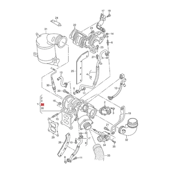 06K145725R Электрический Привод Наддувного Турбонаддува Для Серводвигателя Продувочного клапана Seat Leon Skoda 06K.145.725.T 06K145701E