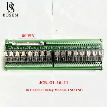 JCB-OI-16-11 JCB-FS/PA1A-16 50pin 16-канальный Релейный модуль Плата связи ввода-вывода 1NO 1NC
