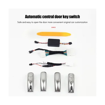 Покрытие автомобиля ABS Электрическая кнопка включения средней двери Автозапчасти для TOYOTA Alphard Vellfire 2015-2022