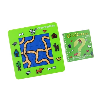 Развивающая игра-головоломка для детей, игрушка-лабиринт с мультяшным дизайном