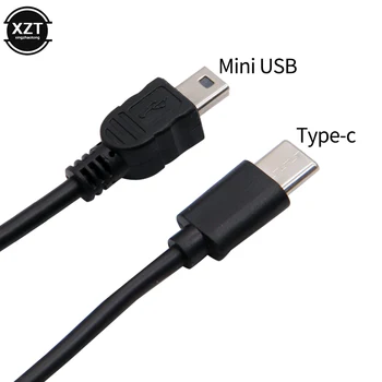 USB Type C 3.1 Штекер Mini USB 5 Pin B Штекер Конвертер OTG Адаптер Ведущий Кабель Для Передачи Данных для Macbook Mobile