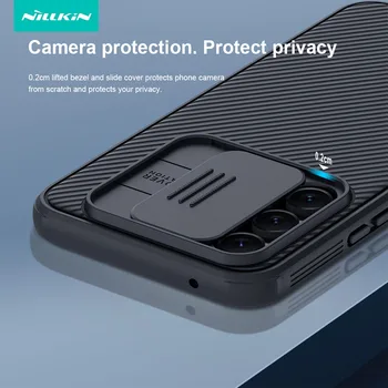 Для Galaxy A54 5G Чехол NILLKIN CamShield Pro Slide Защита камеры Конфиденциальность Противоударный Жесткий ПК Матовая Задняя Крышка Для Galaxy A54
