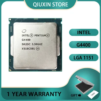 Процессор Intel Celeron G4400 Processo 3,3 ГГц Двухъядерный двухпоточный 54Wr LGA 1151