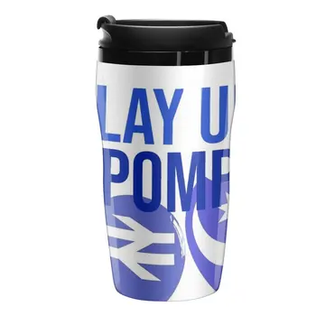 New Portsmouth FC Play Up Pompey PUP Дорожная кофейная кружка для чая Красивые чайные чашки
