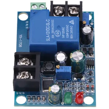 Модуль защиты контроллера автоматической зарядки аккумулятора 30A 12V YX1708, модуль управления зарядкой аккумулятора при пониженном напряжении