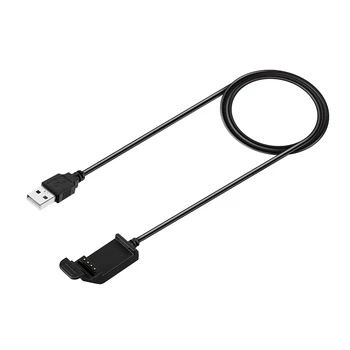 Сменный USB-кабель для зарядки, линия передачи данных, магнитный адаптер зарядного устройства, совместимый со смарт-часами Garmin Edge 25/Edge 20