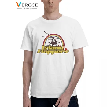 Island Hoppers Потрясающая футболка Хлопковые Футболки высокого качества С коротким рукавом Мужская Женская футболка Подарок