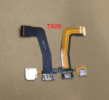 10 шт. USB-порт для зарядки Micro SD, гибкий кабель для Samsung Galaxy Tab S 10.5 T800 T805, док-станция для зарядного устройства с разъемом SD