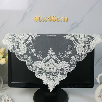 Europejskiej koronki hafty piękne podkładka Coaster balkon stolik mata do herbaty zestaw elektryczny kurz szmatka dekoracje