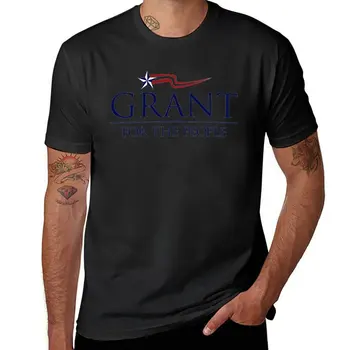 Футболка Grant for the people, футболка с графикой, футболки оверсайз, топы, черные футболки для мужчин