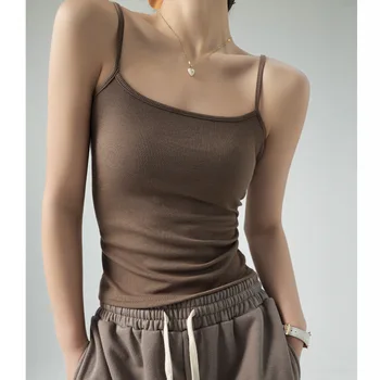 Базовая базовая основа маленькая подтяжка для женского внутреннего слоя с жилетом с резьбой на груди, который можно носить снаружи