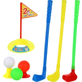 Набор для гольфа, детские клюшки, наборы пластиковых мини-мячей для малышей, 12 лет, 8 лет, Игра для малышей, 5 лет, Футбол, Выдвижная клюшка для малышей