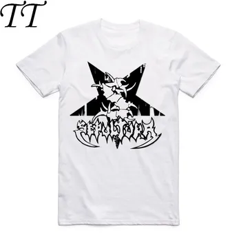 2019 Принт SEPULTURA Tribal Logo Металлическая Мужская футболка в стиле панк-рок с круглым вырезом, белая Модная футболка, Летняя уличная одежда с коротким рукавом, одежда