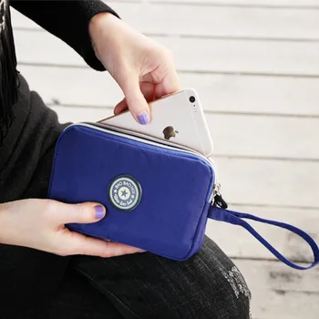 Популярный женский кошелек 2023 года с рисунком Личи, ручной кошелек, модная сумка для карт, многофункциональный кошелек Zero большой емкости