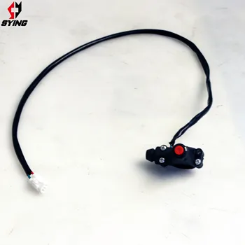 Двухфункциональный выключатель аварийного отключения / SSR с красной крышкой, Красный аварийный кабель, двойная тыква