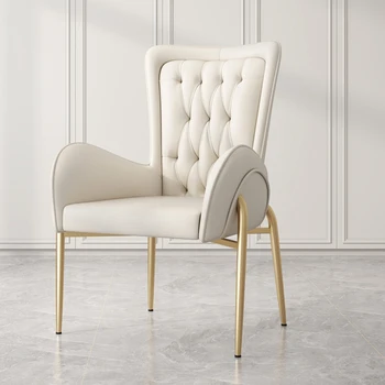 Дизайнерское кресло для отдыха Эргономичный Акцент для вечеринки Уникальные Гостиничные стулья Современные шезлонги для отдыха Salle Manger Мебель для столовой WJ40XP