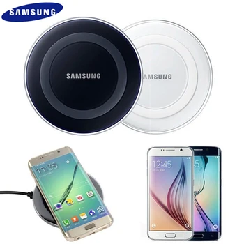 Samsung Беспроводное Зарядное Устройство EP-PG920I Для Galaxy S23 S22 S21 S20 Note20 Ultra S21FE S20FE Примечание 5 7 8 9 10 S8 S9 S10 Plus S6 S7 W22