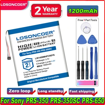 Аккумулятор LOSONCOER 1200 мАч 1-853-016-11, LIS1459MHPC9SY6 Для аккумуляторов Sony PRS-350, PRS-350SC, PRS-650, PRS-650BC, PRS-650RC