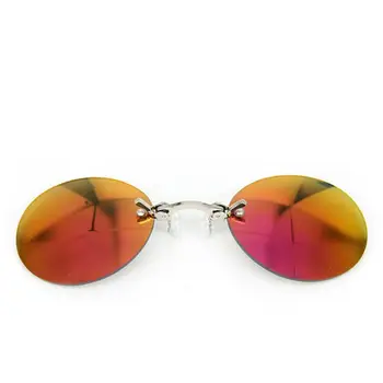 Солнцезащитные очки в стиле ретро, очки в яркой круглой оправе, модные солнцезащитные очки, прозрачные очки от близорукости, практичные солнцезащитные очки унисекс