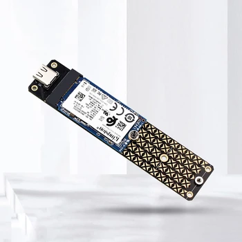 Твердотельный диск M.2NGFF SSD к USB-адаптеру, совместимому с твердотельным накопителем M.2 SATA (NGFF) на базе M/B + Mkey для твердотельного накопителя 2230/2242/2260/2280