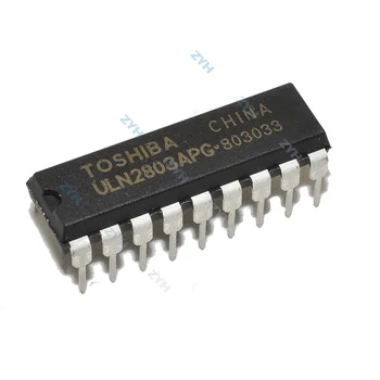 Совершенно новый и оригинальный ULN2803APG Биполярный (BJT) Транзисторный массив 8 NPN Darlington 50V 500mA 1.47Вт