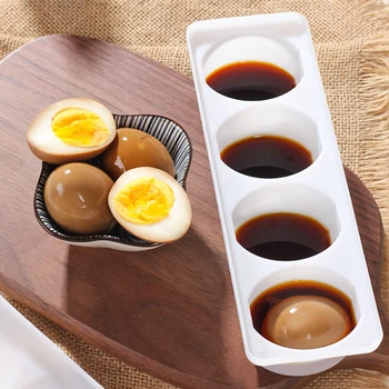 Инструмент для яиц Коробка для маринованных яиц Коробка для маринования чая Яйцо для придания хрустящей корочки Яйцо Всмятку Свежая коробка Галогенная Коробка для макания яиц Мацератор для яиц