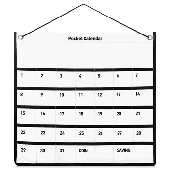 Календарь, настенный карман для хранения аксессуаров, сумка-органайзер, подвесной чехол, настенный