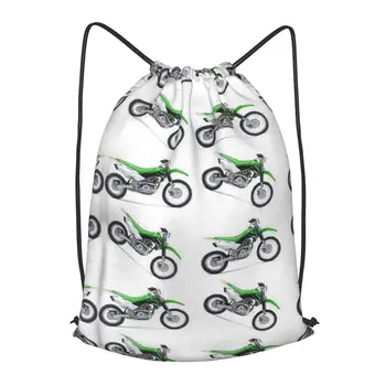 Зеленый рюкзак для грязевого велосипеда на шнурке Для мужчин, спортивная сумка для занятий в тренажерном зале, рюкзак для йоги для женщин