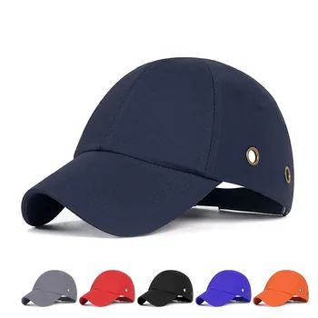 Тканевая шляпа для безопасности работы Бейсбольные кепки Легкие защитные шляпы для защиты головы На рабочем месте Шляпа для строительной площадки