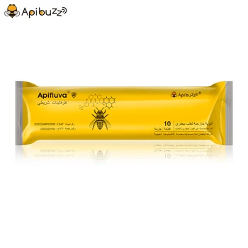 Попрощайтесь с клещами Varroa - Флувалинатные полоски Apibuzz Apifluva в упаковке по 10 штук, Арабская версия - Надежное решение для пчеловодства