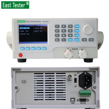 East Tester Серии ET53 Программируемая Электронная Нагрузка Постоянного Тока USB Одноканальный/Двухканальный Измеритель Емкости аккумулятора 150 В/40A/400 Вт