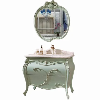 Новое умное зеркало в европейском стиле, шкаф для ванной комнаты, Дубовая раковина, комбинированный шкаф для ванной комнаты, мебель для ванны