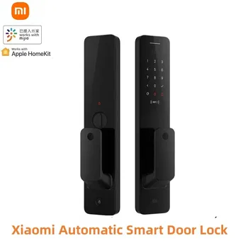 Интеллектуальный замок Xiaomi Automatic Smart Door Lock, биометрический отпечаток пальца, система безопасности NFC, интеллектуальный замок, работающий с Apple HomeKit и приложением Mi Home